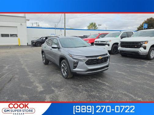 Sterling Gray Metallic 2026 Chevrolet Trax LT
