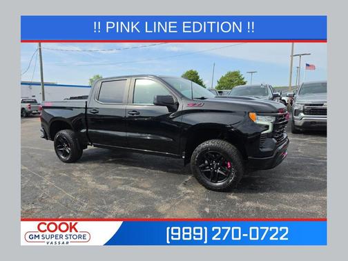 Black 2022 Chevrolet Silverado 1500 LT Trail Boss
