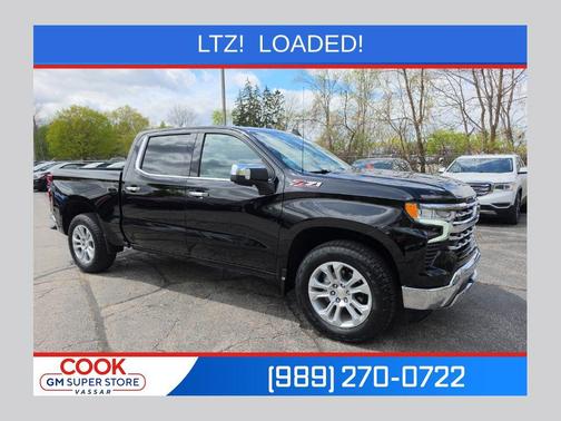 Black 2023 Chevrolet Silverado 1500 LTZ