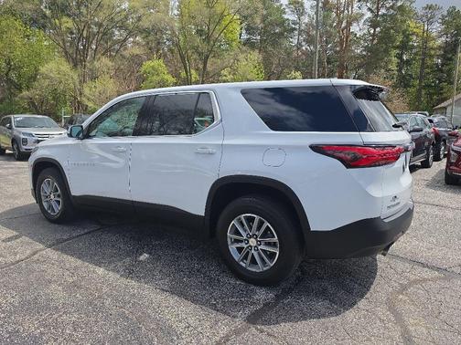 Summit White 2023 Chevrolet Traverse LS