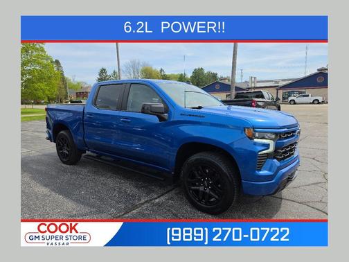 Glacier Blue Metallic 2023 Chevrolet Silverado 1500 RST