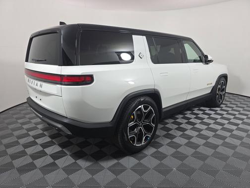Glacier White 2023 Rivian R1S Adventure