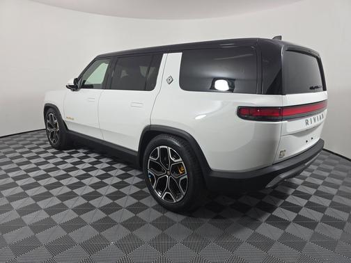 Glacier White 2023 Rivian R1S Adventure
