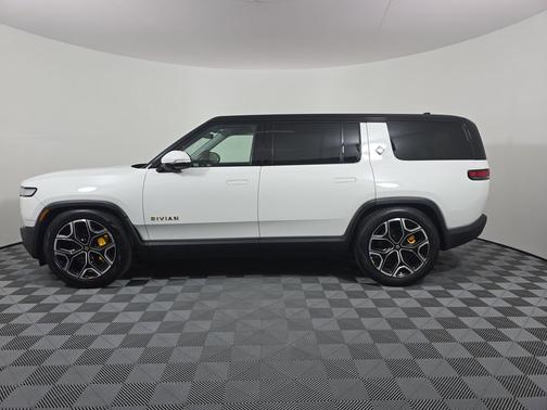 Glacier White 2023 Rivian R1S Adventure