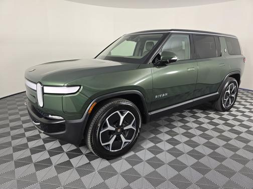 Forest Green 2024 Rivian R1S Adventure Package