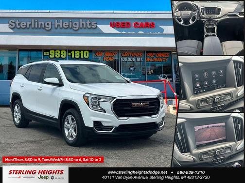 Summit White 2023 GMC Terrain SLE