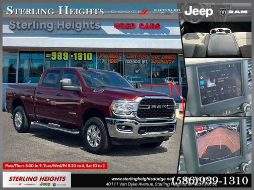 Red 2024 RAM 2500 Big Horn