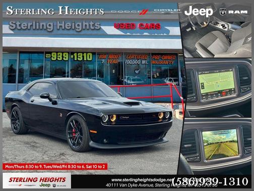 Pitch Black Clearcoat 2021 Dodge Challenger R/T Scat Pack