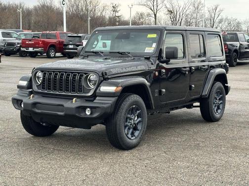 Black Clearcoat 2026 Jeep Wrangler Sport