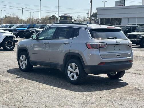 Billet Silver Metallic Clearcoat 2019 Jeep Compass Latitude