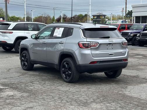Billet Silver Metallic Clearcoat 2019 Jeep Compass Latitude