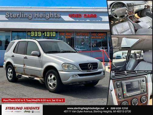 2003 Mercedes-Benz M-Class 3.7L