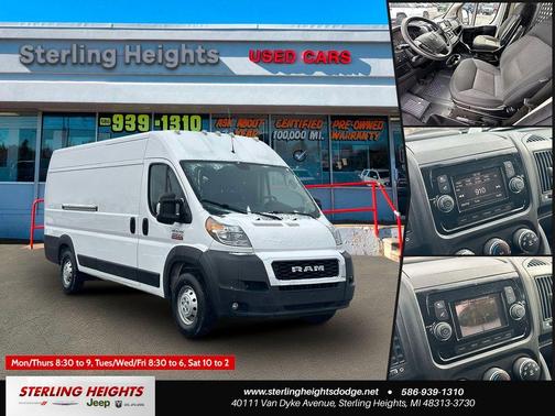 2019 RAM ProMaster 3500 High Roof