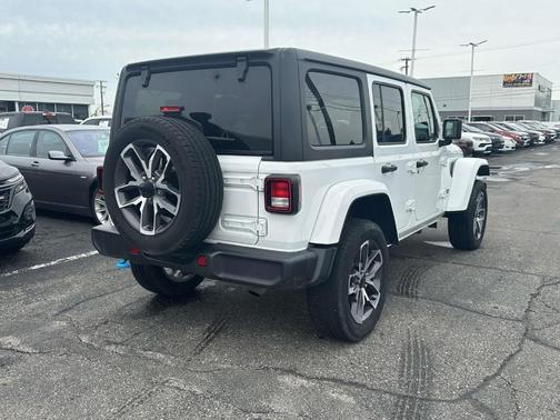 Bright White Clearcoat 2024 Jeep Wrangler 4xe Sport