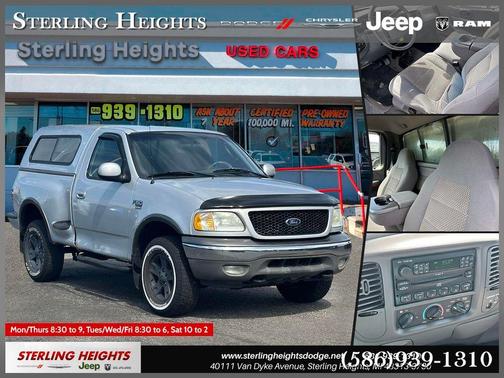 Silver 2003 Ford F-150 SuperCrew