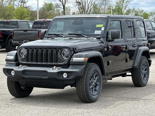Black Clearcoat 2026 Jeep Wrangler Sport