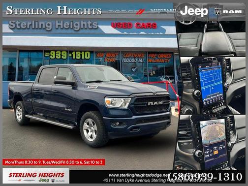 Patriot Blue Pearlcoat 2020 RAM 1500 Big Horn