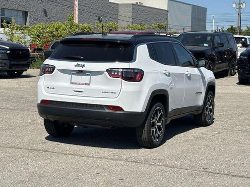 Bright White Clearcoat 2026 Jeep Compass Limited