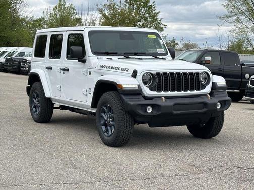 Bright White Clearcoat 2026 Jeep Wrangler Sport