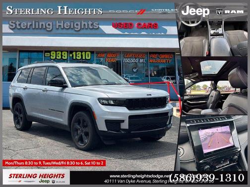 Silver 2023 Jeep Grand Cherokee L Laredo