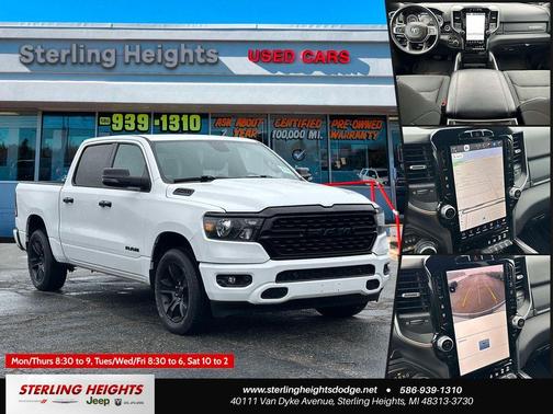Bright White Clearcoat 2023 RAM 1500 Big Horn