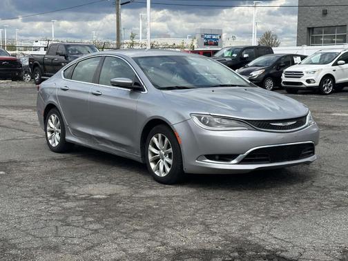 Silver 2015 Chrysler 200 C