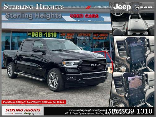 Diamond Black 2023 RAM 1500 Laramie
