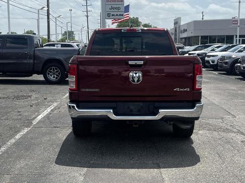 Red 2019 RAM 1500 Big Horn