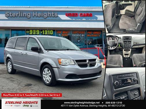 Billet Silver Metallic 2013 Dodge Grand Caravan SE