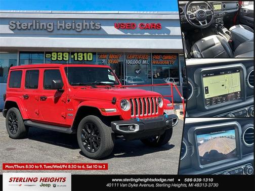 2022 Jeep Wrangler Unlimited 4xe Sahara