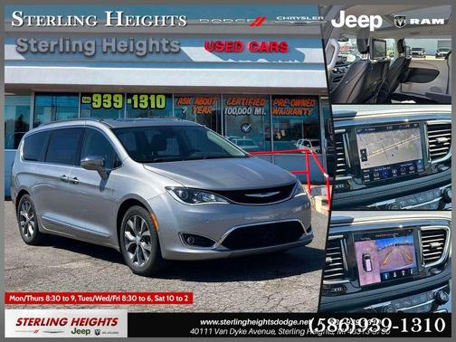 Billet Silver Metallic 2018 Chrysler Pacifica Limited