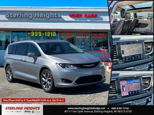 Billet Silver Metallic 2018 Chrysler Pacifica Limited