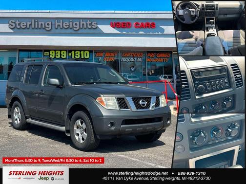 Storm Gray Metallic 2006 Nissan Pathfinder SE