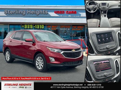 Cajun Red Tintcoat 2021 Chevrolet Equinox 1LT