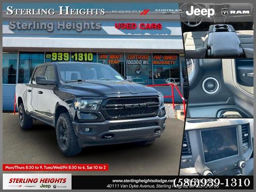 Diamond Black 2023 RAM 1500 Tradesman