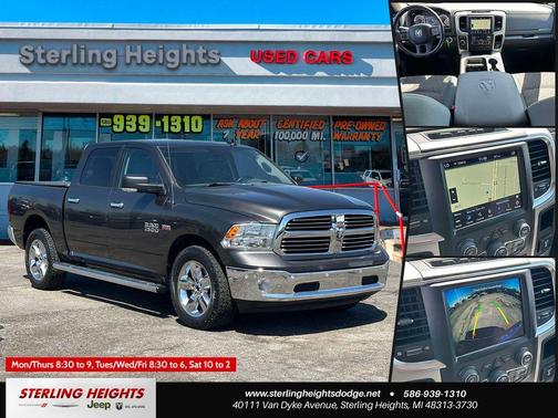 Crystal Metallic 2018 RAM 1500 Big Horn
