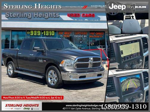 Crystal Metallic 2018 RAM 1500 Big Horn