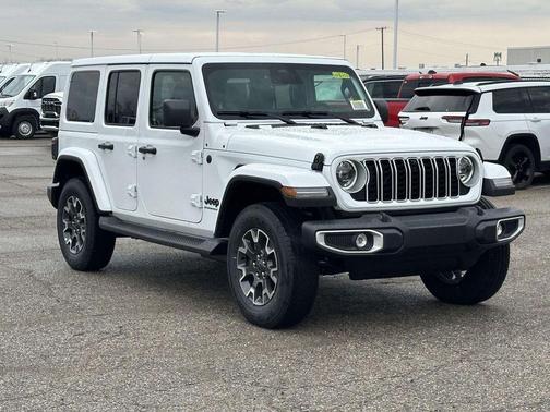 Bright White Clearcoat 2026 Jeep Wrangler Sahara