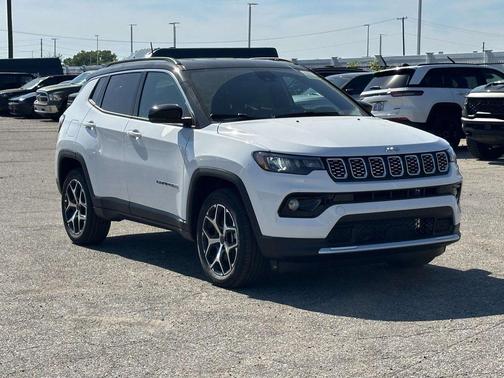 Bright White Clearcoat 2026 Jeep Compass Limited