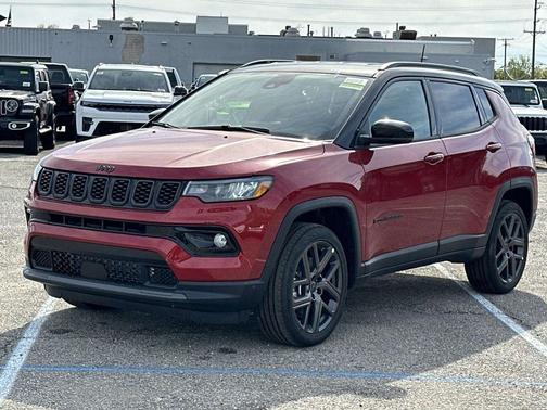 Red 2026 Jeep Compass Limited