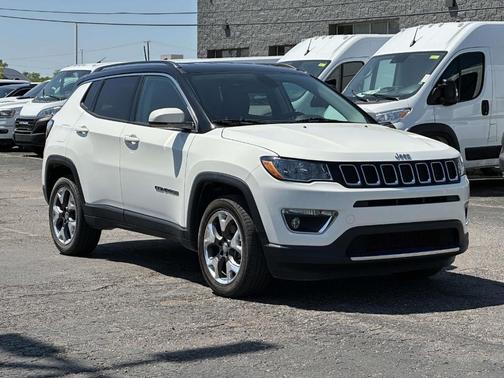 White Clearcoat 2018 Jeep Compass Limited
