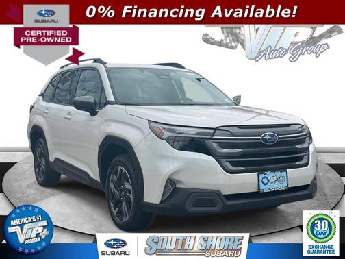 Crystal White Pearl 2025 Subaru Forester Limited