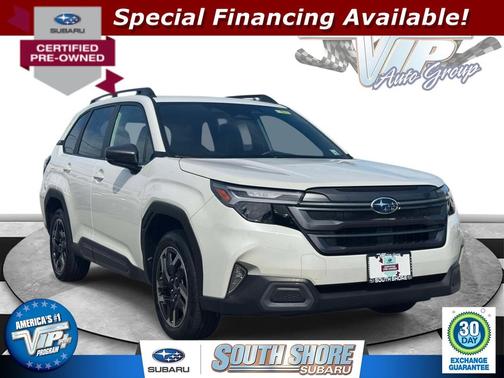 Crystal White Pearl 2025 Subaru Forester Limited