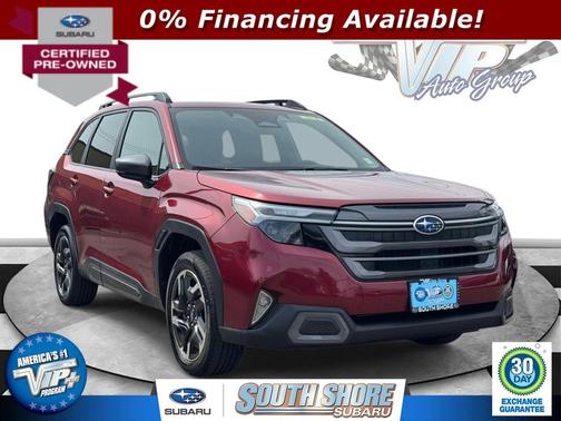 Crimson Red Pearl 2025 Subaru Forester Limited