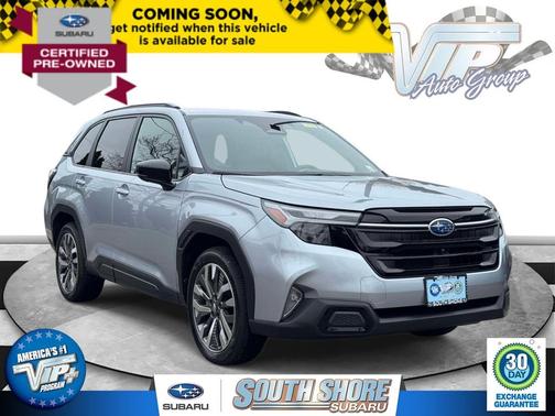 Ice Silver 2025 Subaru Forester Touring