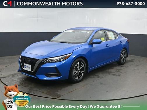 Electric Blue Metallic 2023 Nissan Sentra SV