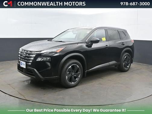Black 2025 Nissan Rogue SV