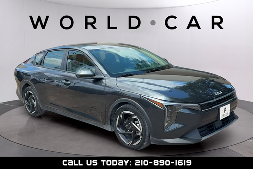 Gray 2025 Kia K4 EX w/ Smart Key, Wireless Charger,