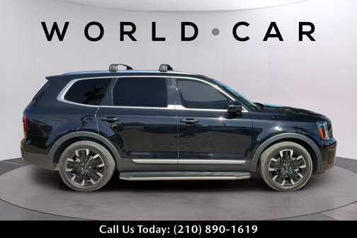 Ebony Black 2024 Kia Telluride SX V6 AWD w/ Towing Pkg, Leather, 3rd