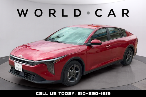 Currant Red 2025 Kia K4 LXS w/ Smart Key, Lane Assist,